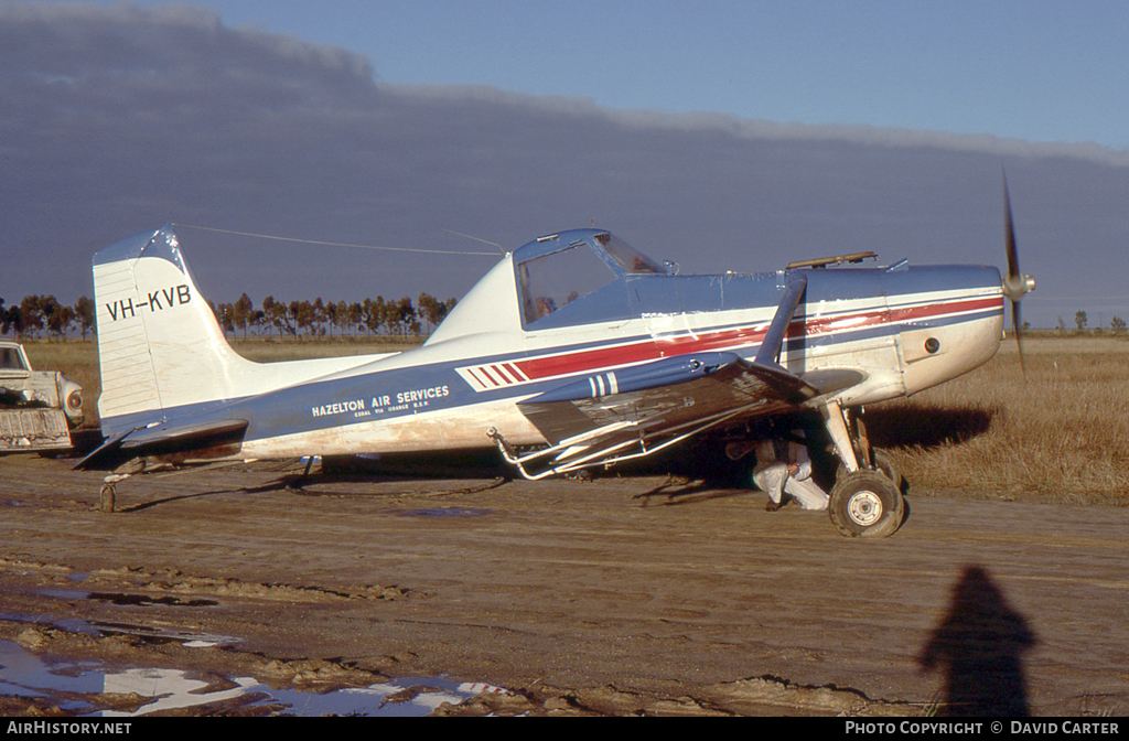 Aircraft Photo of VH-KVB | Cessna A188 AgWagon 300 | Hazelton Air Services - HAS | AirHistory.net #17699
