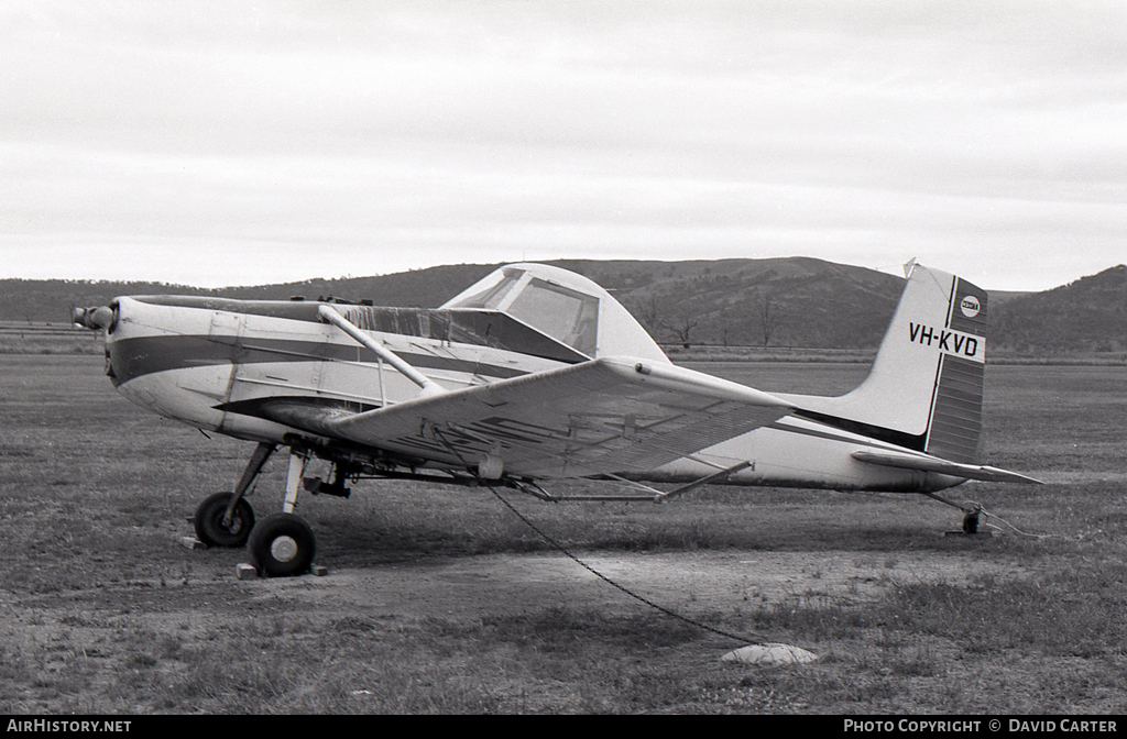 Aircraft Photo of VH-KVD | Cessna A188 AgWagon 300 | AirHistory.net #17700