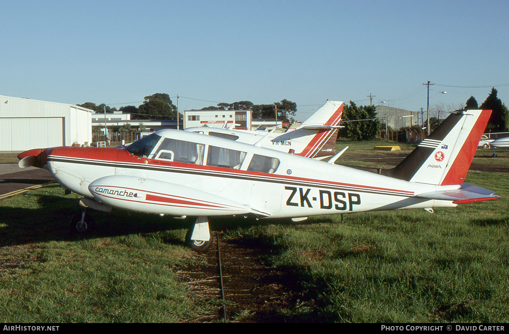 Aircraft Photo of ZK-DSP | Piper PA-24-260 Comanche C | AirHistory.net #17714