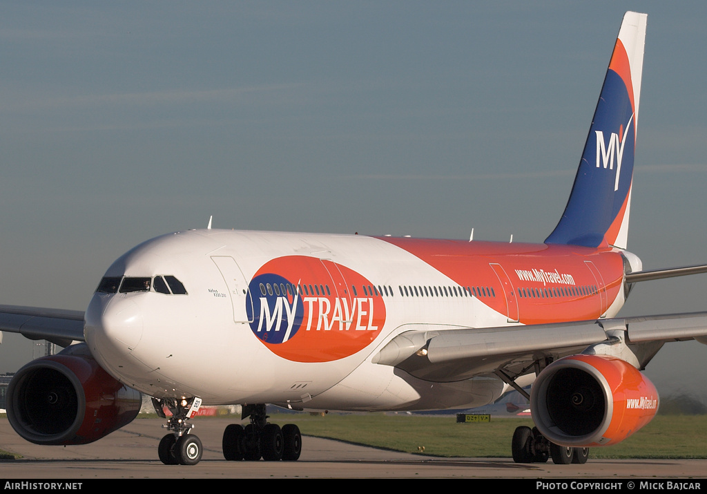 Aircraft Photo of G-MDBD | Airbus A330-243 | MyTravel Airways | AirHistory.net #17720