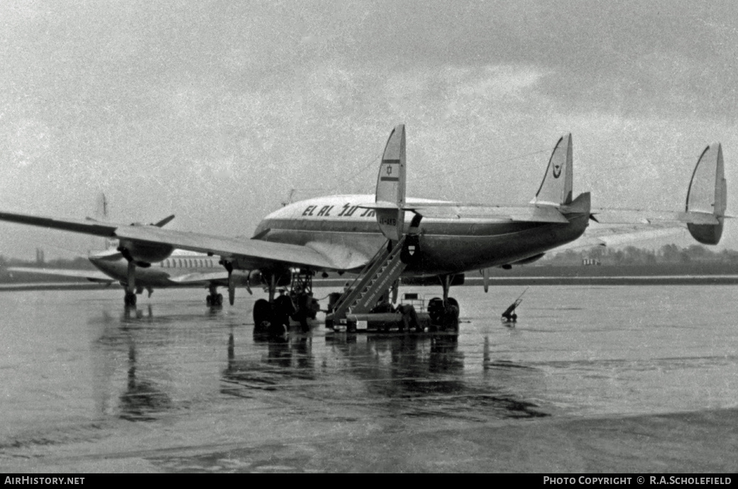 Aircraft Photo of 4X-AKB | Lockheed L-049D Constellation | El Al Israel Airlines | AirHistory.net #17723