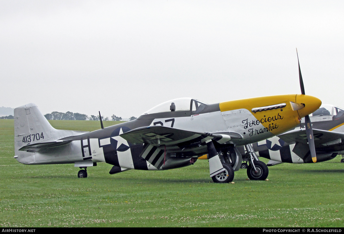 Aircraft Photo of G-BTCD / 413704 | North American P-51D Mustang | USA - Air Force | AirHistory.net #17736