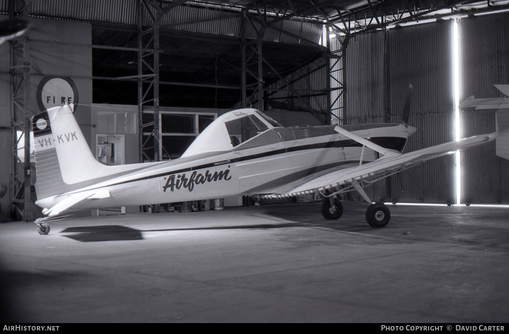 Aircraft Photo of VH-KVK | Cessna A188 AgWagon 300 | Airfarm Associates | AirHistory.net #17737