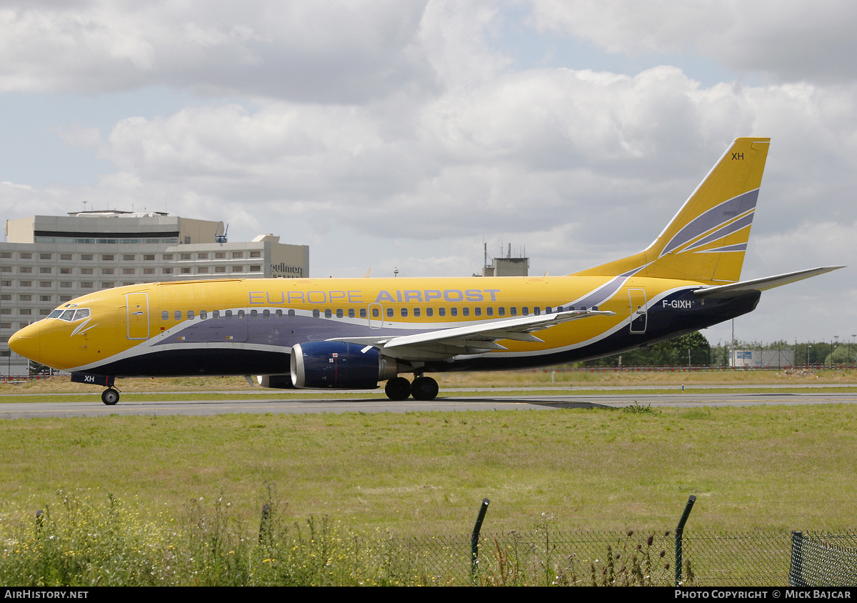 Aircraft Photo of F-GIXH | Boeing 737-3S3(QC) | Europe Airpost | AirHistory.net #17739