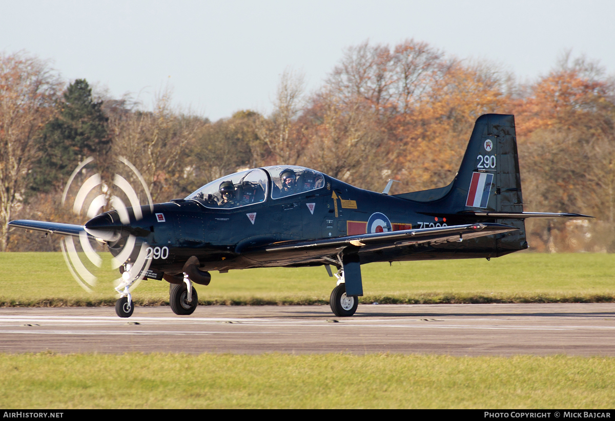 Aircraft Photo of ZF290 | Short S-312 Tucano T1 | UK - Air Force | AirHistory.net #17761