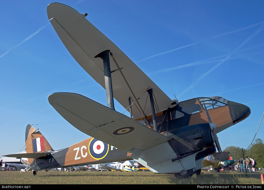 Aircraft Photo of F-AZCA | De Havilland D.H. 89A Dragon Rapide | UK - Air Force | AirHistory.net #17762