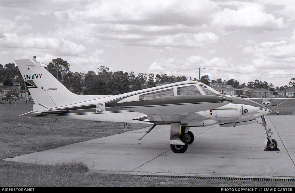 Aircraft Photo of VH-KVY | Cessna 310L | Schutt Aviation | AirHistory.net #17796