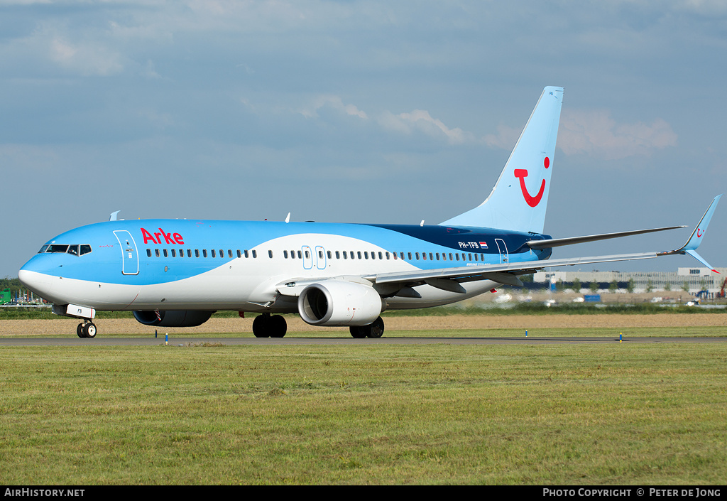 Aircraft Photo of PH-TFB | Boeing 737-8K5 | Arke | AirHistory.net #17803