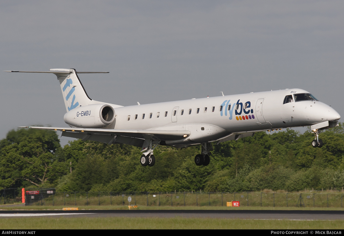 Aircraft Photo of G-EMBU | Embraer ERJ-145EU (EMB-145EU) | Flybe | AirHistory.net #17811