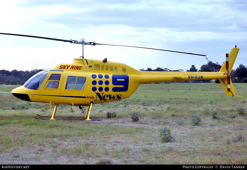 Aircraft Photo of VH-FJK | Bell 206B-3 JetRanger III | Sky Nine News | AirHistory.net #17849