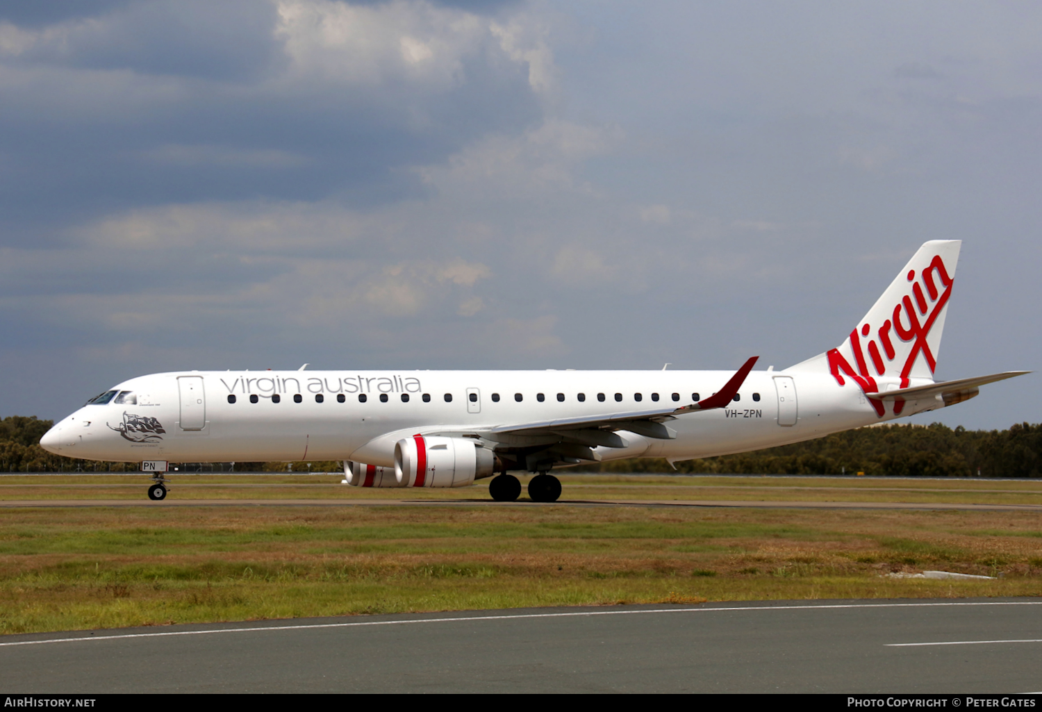 Aircraft Photo of VH-ZPN | Embraer 190AR (ERJ-190-100IGW) | Virgin Australia Airlines | AirHistory.net #17855