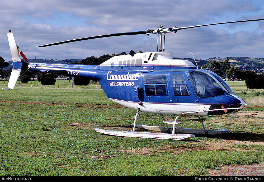 Aircraft Photo of VH-BLR | Bell 206B JetRanger II | Commodore Helicopters | AirHistory.net #17857