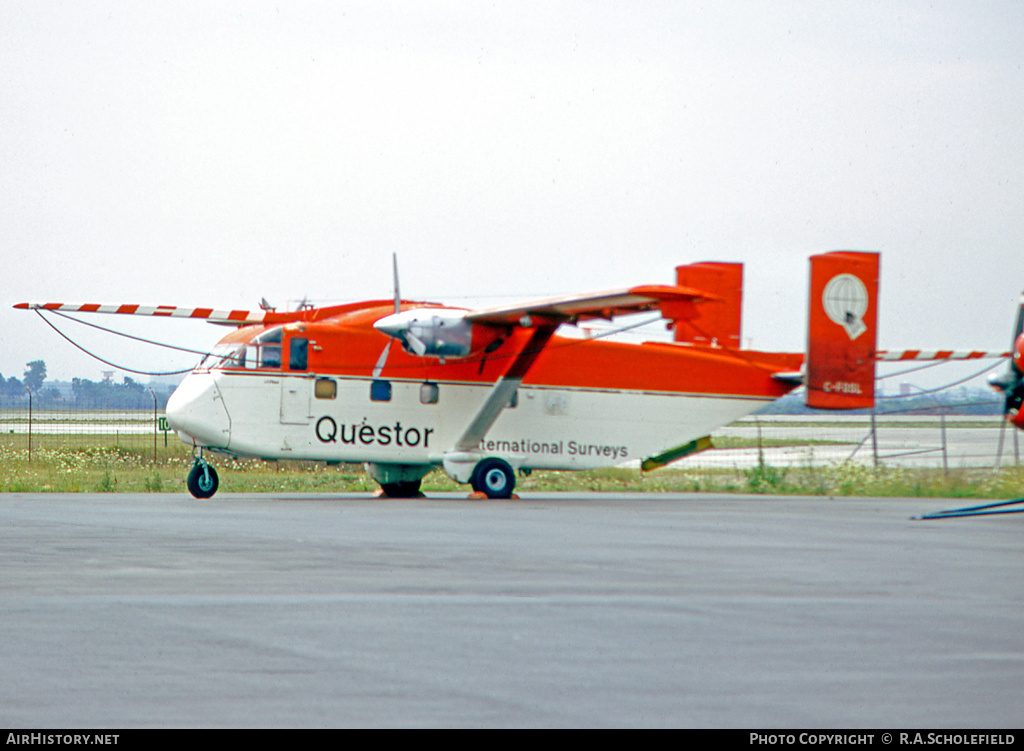 Aircraft Photo of C-FQSL | Short SC.7 Skyvan 3-100 | Questor International Surveys | AirHistory.net #17867