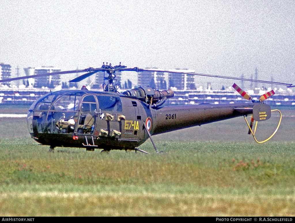 Aircraft Photo of 2061 | Aerospatiale SA-319B Alouette III | France - Air Force | AirHistory.net #17868