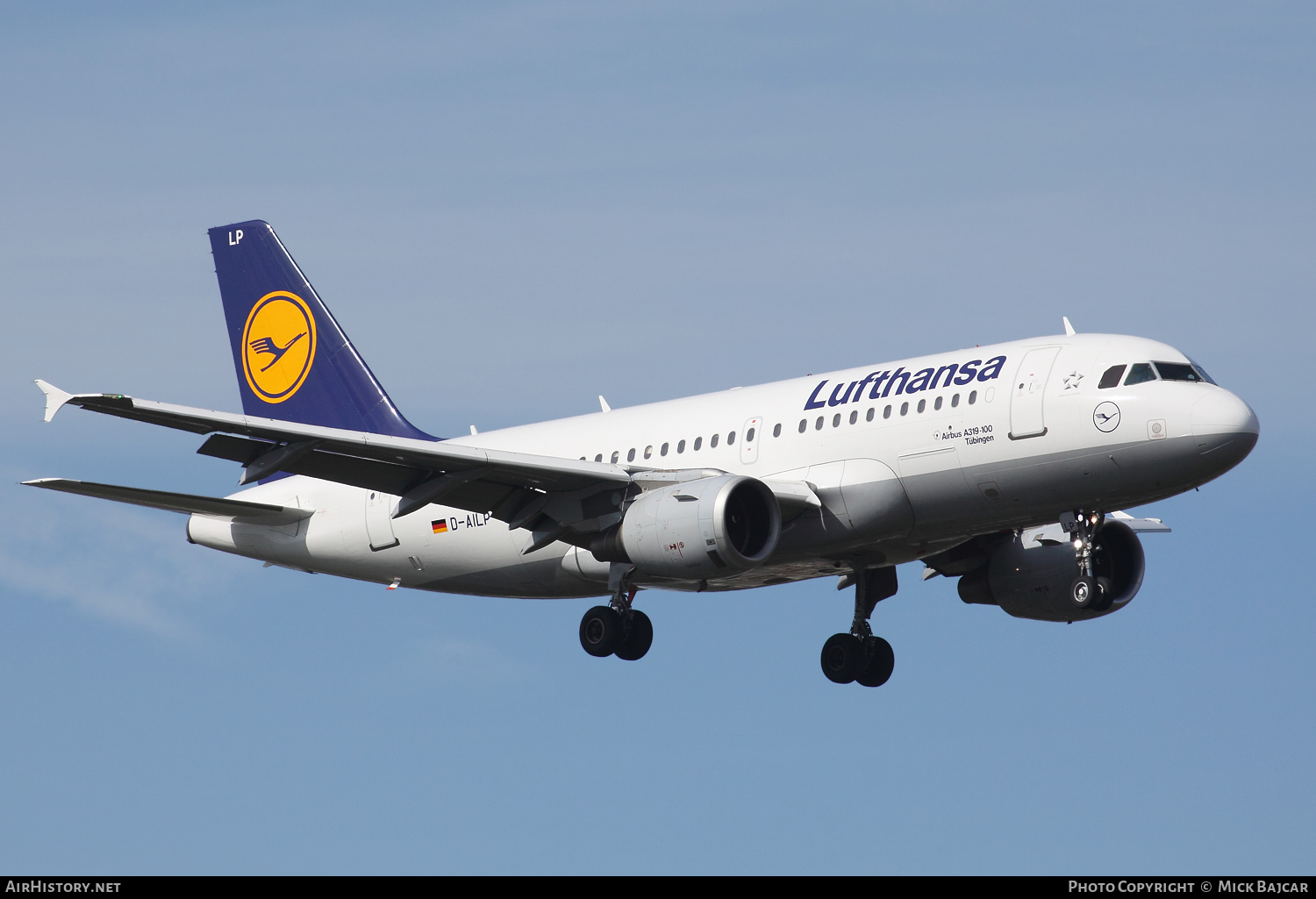 Aircraft Photo of D-AILP | Airbus A319-114 | Lufthansa | AirHistory.net #17887