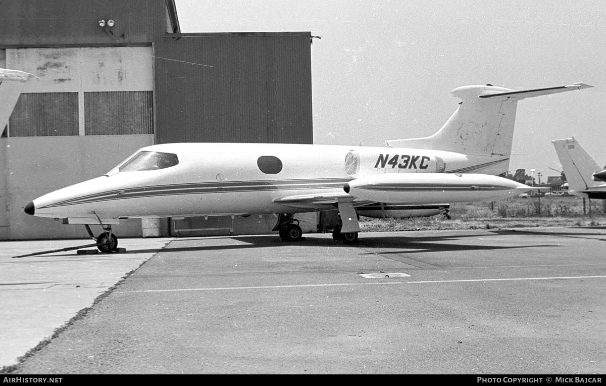 Aircraft Photo of N43KC | Gates Learjet 24B | AirHistory.net #17896