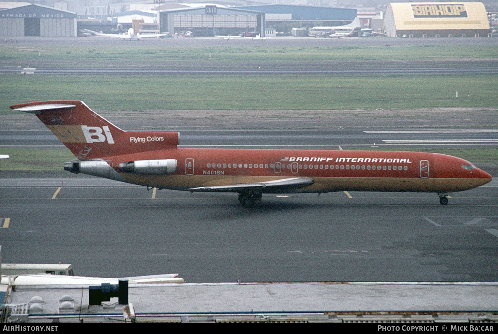 Aircraft Photo of N401BN | Boeing 727-227 | Braniff International Airways | AirHistory.net #17901