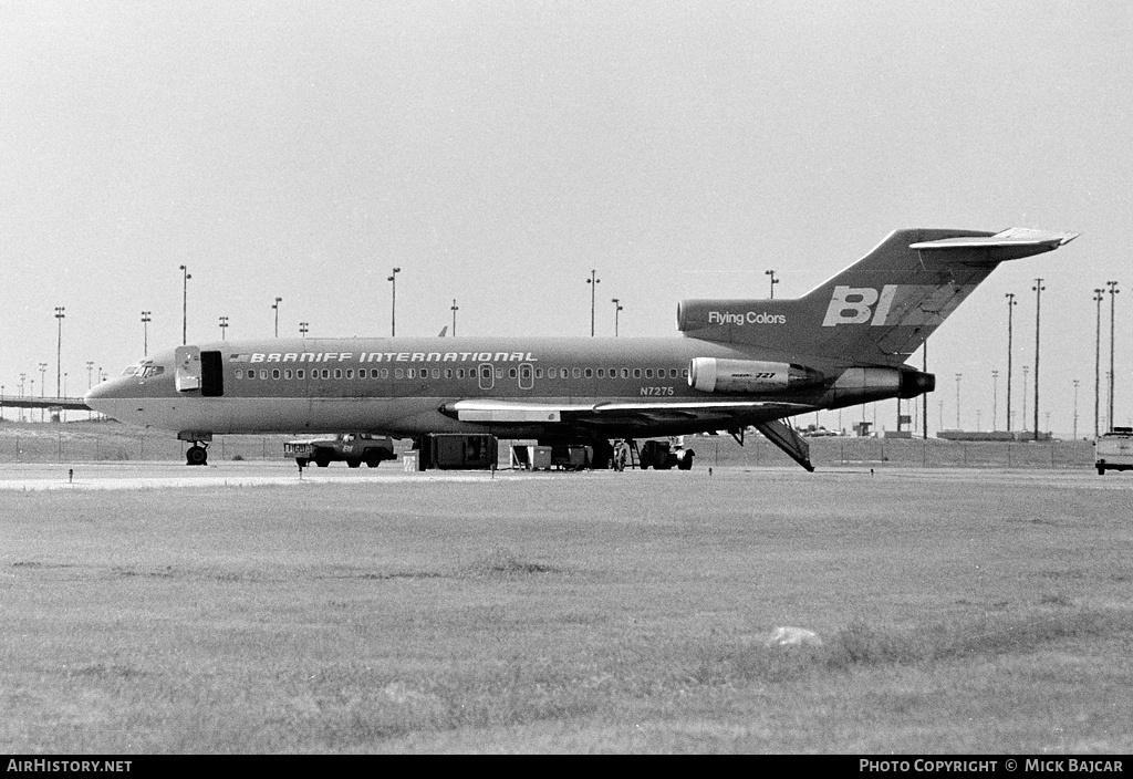 Aircraft Photo of N7275 | Boeing 727-27C | Braniff International Airways | AirHistory.net #17907