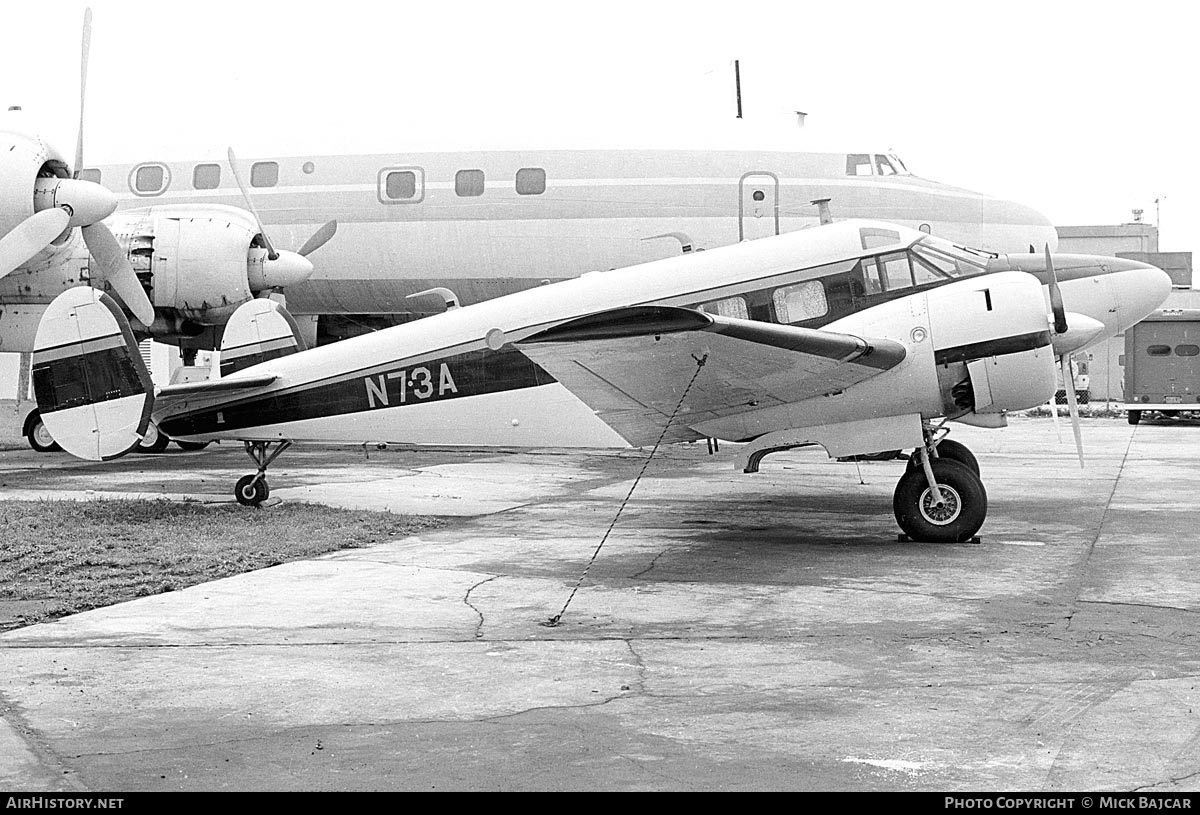 Aircraft Photo of N73A | Beech E18S | AirHistory.net #17912