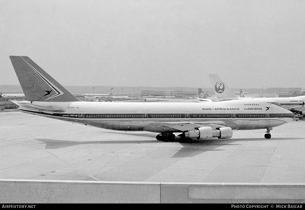Aircraft Photo of ZS-SAP | Boeing 747-244B | South African Airways - Suid-Afrikaanse Lugdiens | AirHistory.net #17914