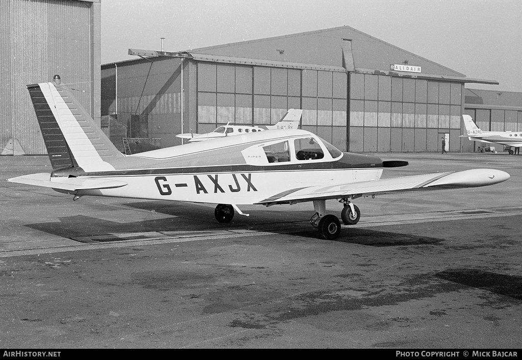 Aircraft Photo of G-AXJX | Piper PA-28-140 Cherokee B | AirHistory.net #17918