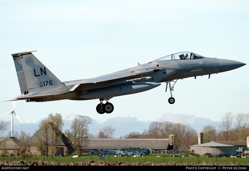 Aircraft Photo of 86-0176 / AF86-176 | McDonnell Douglas F-15C Eagle | USA - Air Force | AirHistory.net #17919
