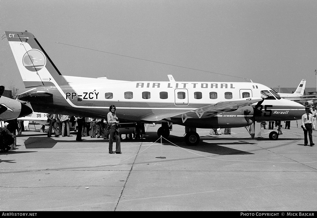 Aircraft Photo of PP-ZCY | Embraer EMB-110P2 Bandeirante | Air Littoral | AirHistory.net #17922