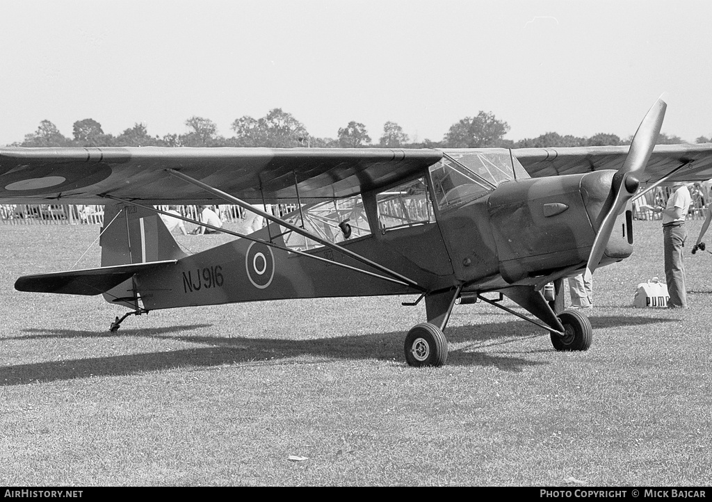 Aircraft Photo of G-ATAX / NJ916 | Taylorcraft E Auster Mk3 | UK - Air Force | AirHistory.net #17923