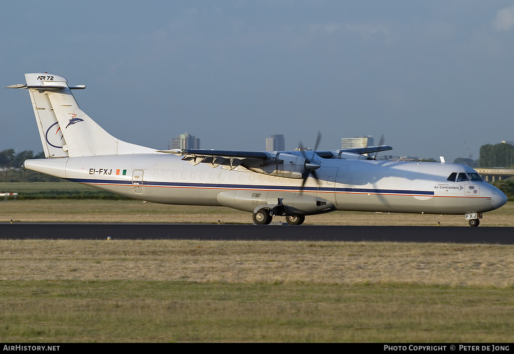 Aircraft Photo of EI-FXJ | ATR ATR-72-202 | Air Contractors | AirHistory.net #17928
