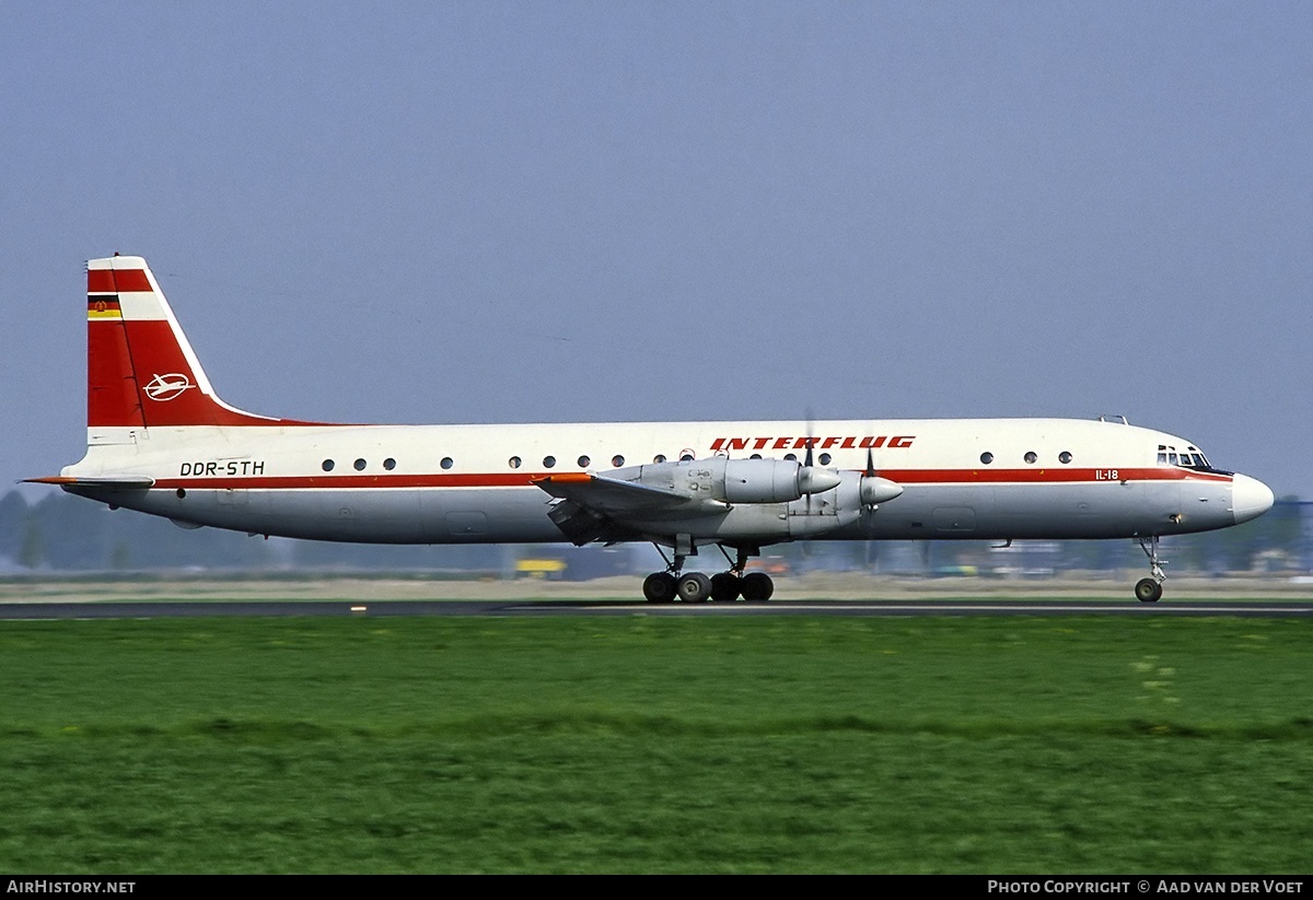 Aircraft Photo of DDR-STH | Ilyushin Il-18V | Interflug | AirHistory.net #17945