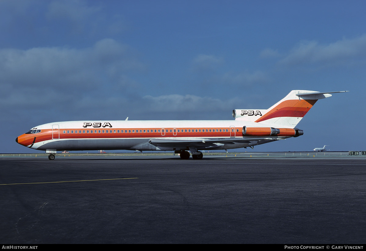 Aircraft Photo of N791L | Boeing 727-2Q8/Adv | PSA - Pacific Southwest Airlines | AirHistory.net #17970