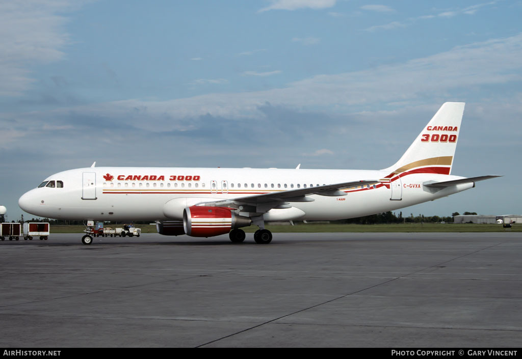 Aircraft Photo of C-GVXA | Airbus A320-212 | Canada 3000 | AirHistory.net #17971