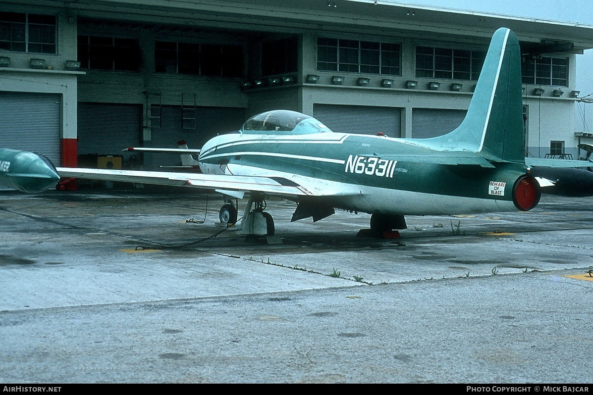 Aircraft Photo of N63311 | Lockheed T-33A | AirHistory.net #17985