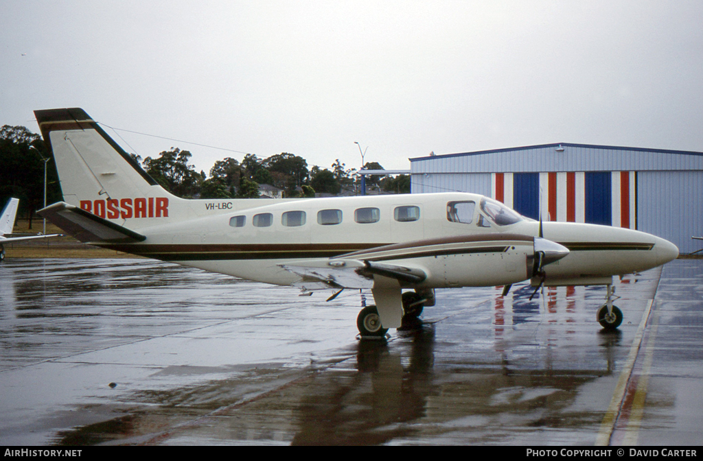 Aircraft Photo of VH-LBC | Cessna 441 Conquest | Rossair | AirHistory.net #17988