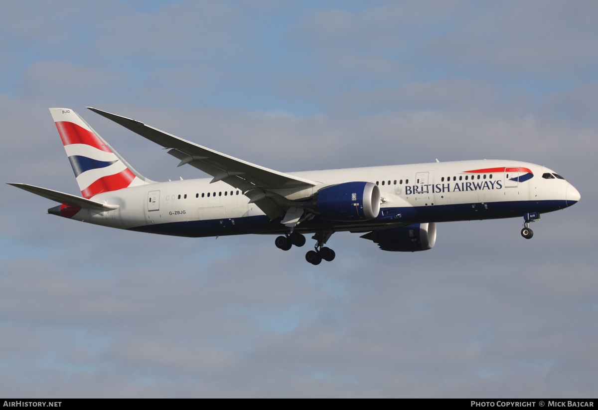 Aircraft Photo of G-ZBJG | Boeing 787-8 Dreamliner | British Airways | AirHistory.net #17999