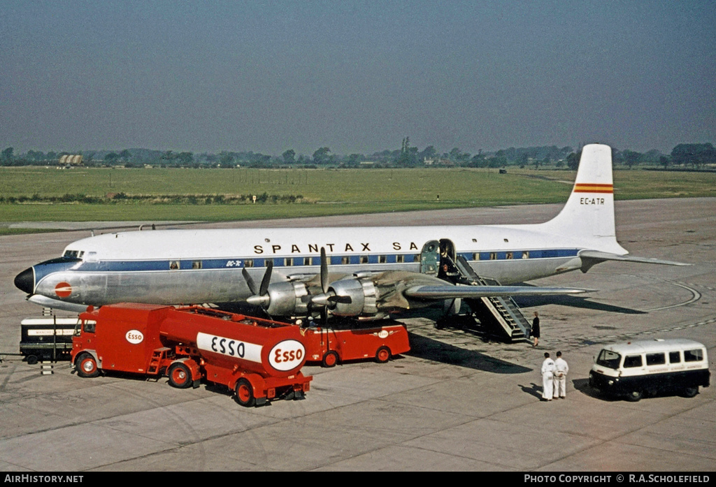 Aircraft Photo of EC-ATR | Douglas DC-7C | Spantax | AirHistory.net #18032
