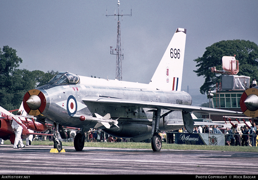 Aircraft Photo of XP696 | English Electric Lightning F3 | UK - Air Force | AirHistory.net #18038