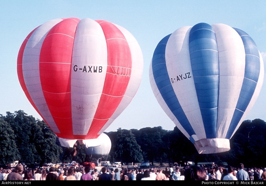 Aircraft Photo of G-AXWB | Omega 65 | AirHistory.net #18055