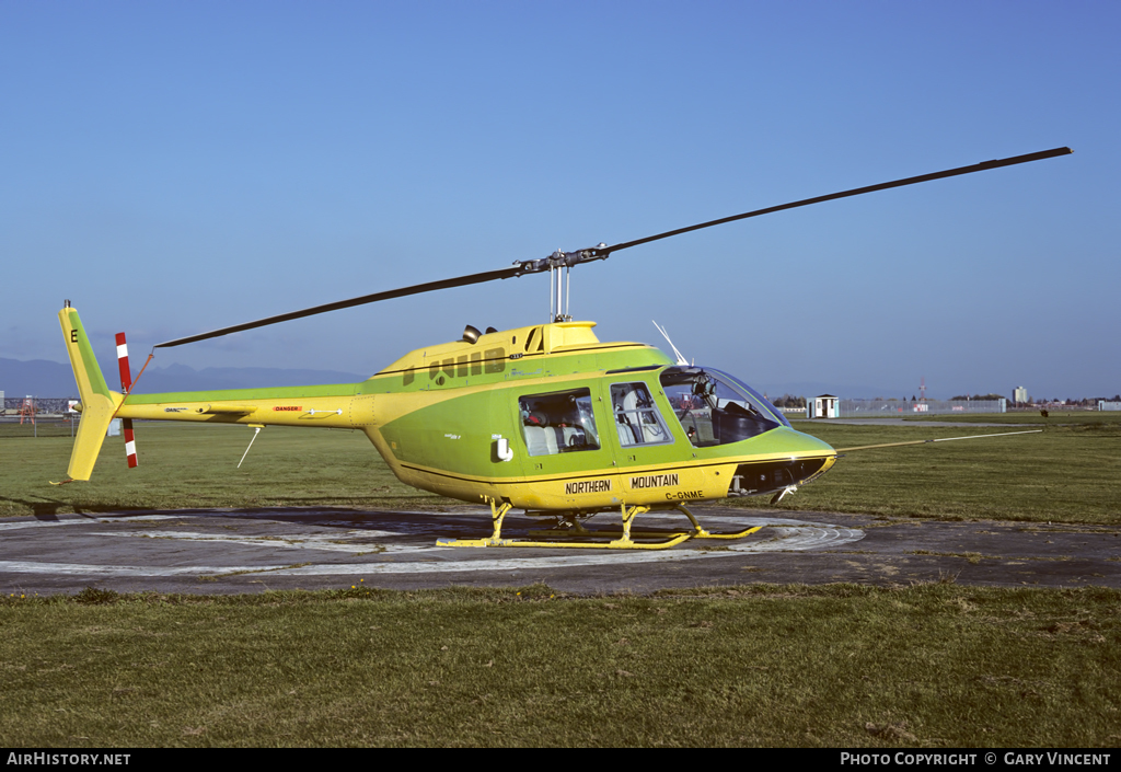 Aircraft Photo of C-GNME | Bell 206B-3 JetRanger III | Northern Mountain Helicopters | AirHistory.net #18067