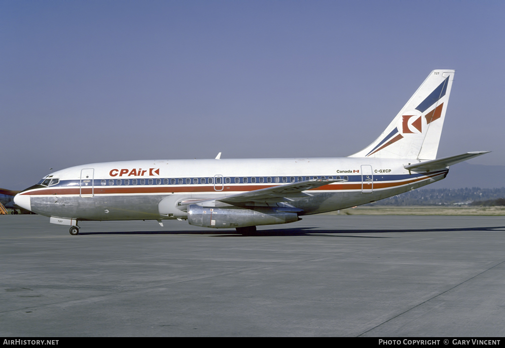 Aircraft Photo of C-GXCP | Boeing 737-204/Adv | CP Air | AirHistory.net #18069