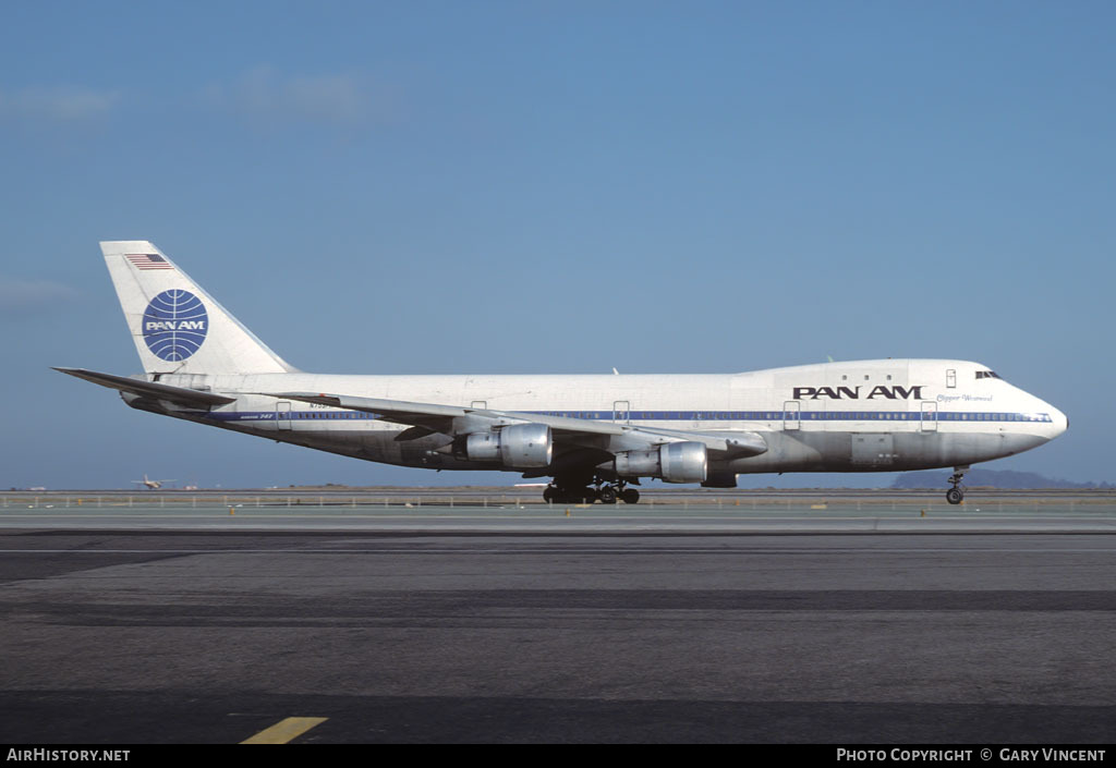 Aircraft Photo of N753PA | Boeing 747-121 | Pan American World Airways - Pan Am | AirHistory.net #18070