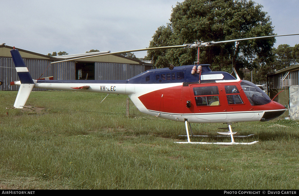 Aircraft Photo of VH-LEC | Bell AB-206B-2 JetRanger II | AirHistory.net #18091