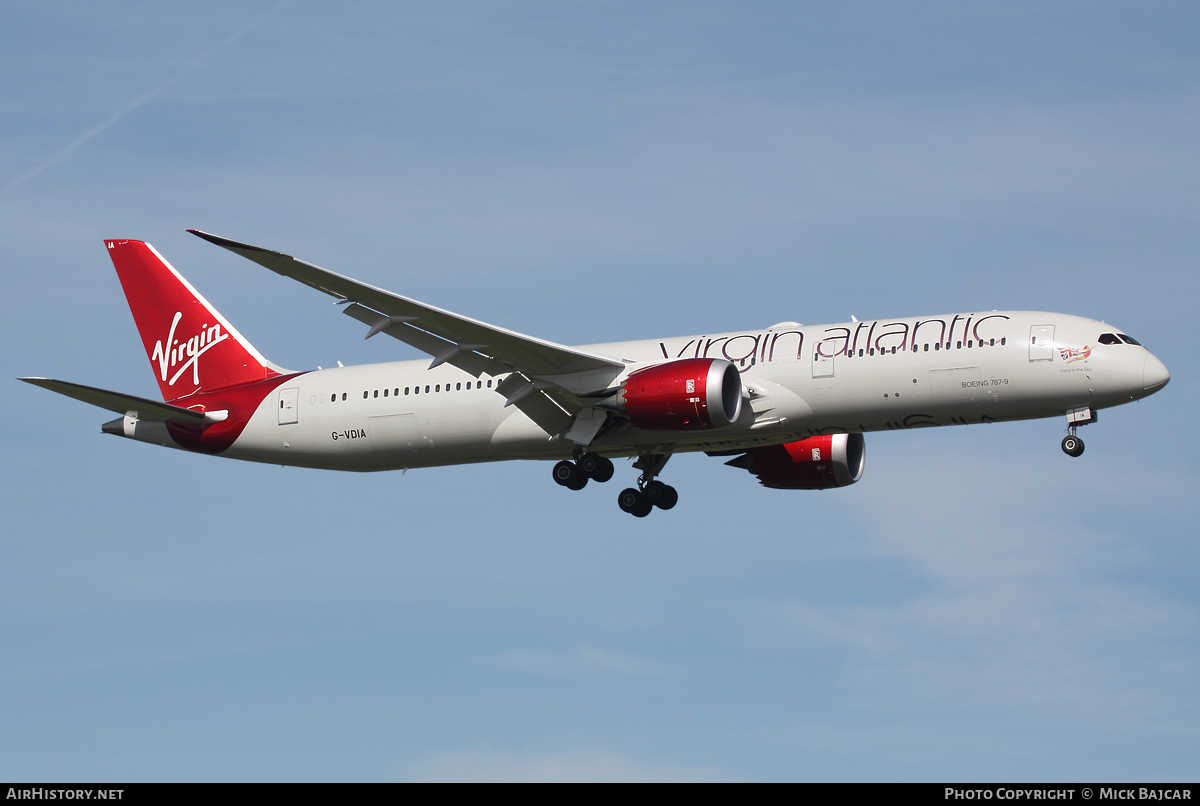 Aircraft Photo of G-VDIA | Boeing 787-9 Dreamliner | Virgin Atlantic Airways | AirHistory.net #18101