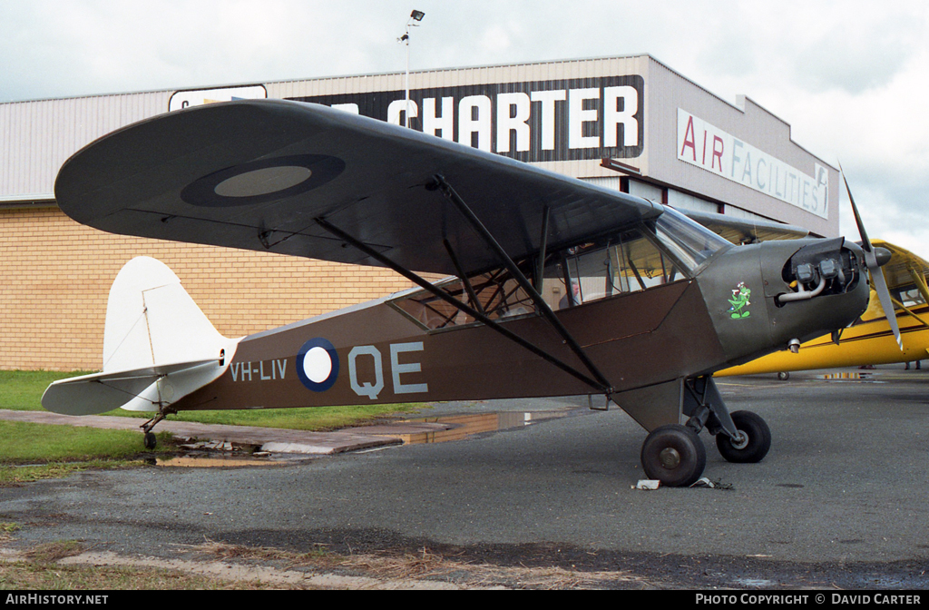 Aircraft Photo of VH-LIV | Piper J-3C-65 Cub | Australia - Air Force | AirHistory.net #18110