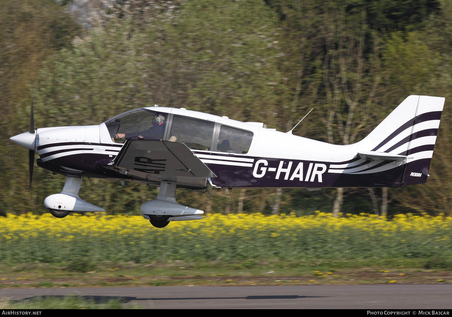 Aircraft Photo of G-HAIR | Robin DR-400-180 Regent | AirHistory.net #18111