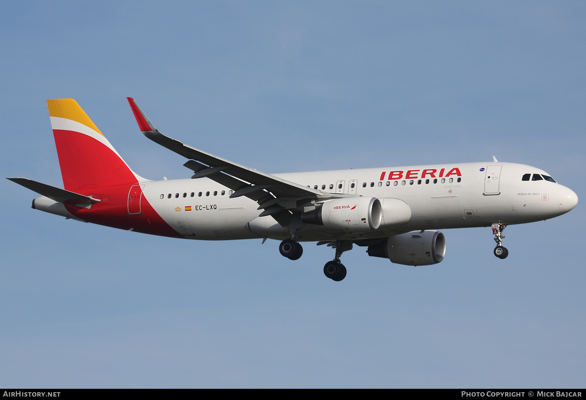 Aircraft Photo of EC-LXQ | Airbus A320-216 | Iberia | AirHistory.net #18112