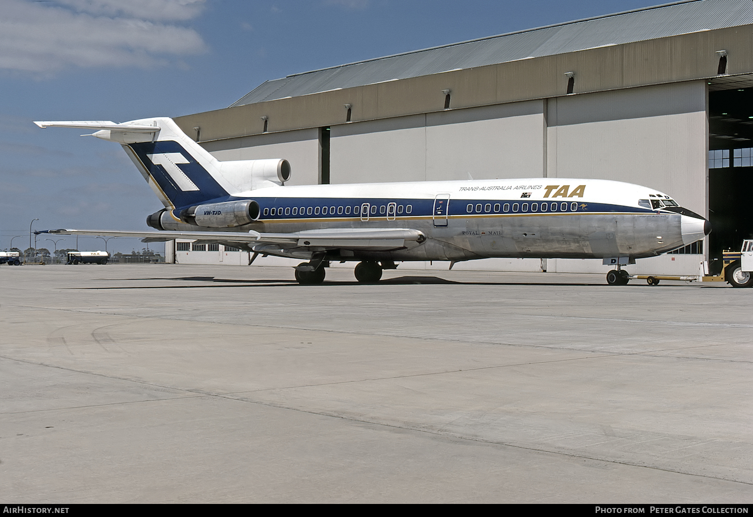 Aircraft Photo of VH-TJD | Boeing 727-76 | Trans-Australia Airlines - TAA | AirHistory.net #18121