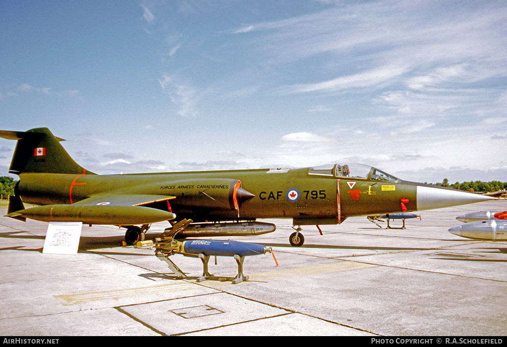 Aircraft Photo of 104795 | Canadair CF-104 Starfighter | Canada - Air Force | AirHistory.net #18130
