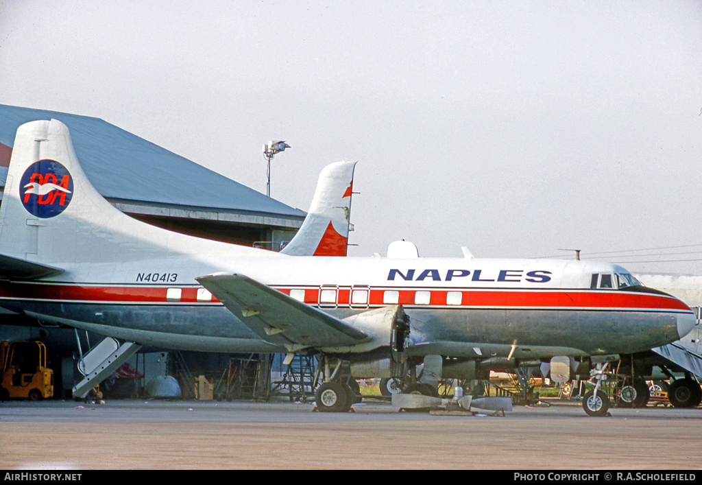 Aircraft Photo of N40413 | Martin 404 | Naples Airlines | AirHistory.net #18132
