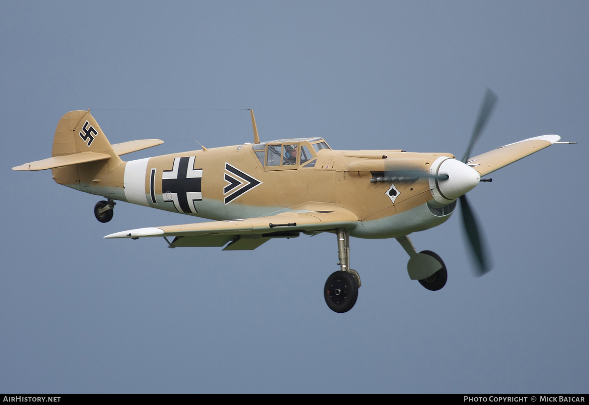 Aircraft Photo of G-AWHE | Hispano HA-1112-M1L Buchon | Germany - Air Force | AirHistory.net #18147
